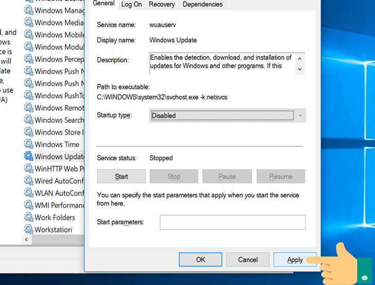 Hướng Dẫn Tắt Cập Nhật Windows 10 Một Cách Hiệu Quả 2 Cách tắt update win 10 trong Services