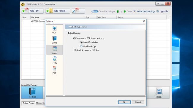 Hướng Dẫn Chuyển Đổi PDF Sang Ảnh Đơn Giản 3 Chuyển PDF sang ảnh bằng PDFMate PDF Converter Free