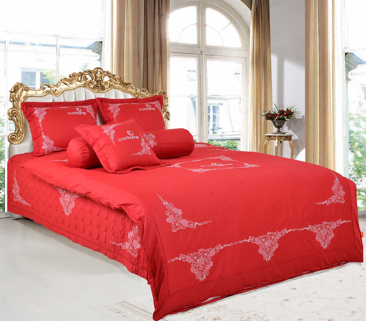 Bí Quyết Chọn Chăn Ga Gối Cho Ngày Cưới Đầy Ý Nghĩa 2 Màu sắc và họa tiết khi lựa chọn chăn ga gối đệm cho ngày cưới