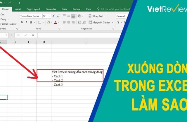 Khám Phá 3 Cách Giúp Bạn Xuống Dòng Nhanh Chóng Trong Excel