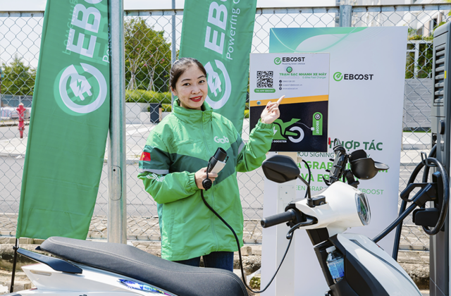 Grab Đầu Tư Phát Triển Hệ Thống Sạc Xe Điện Tại Việt Nam