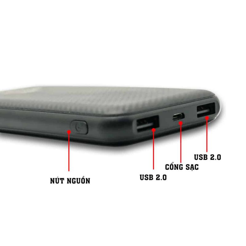 Cấu tạo của pin sạc dự phòng