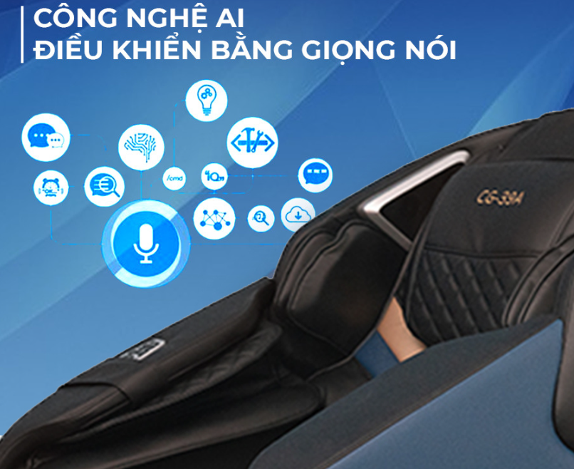Công nghệ hiện đại trên ghế massage Công nghệ hiện đại trên ghế massage