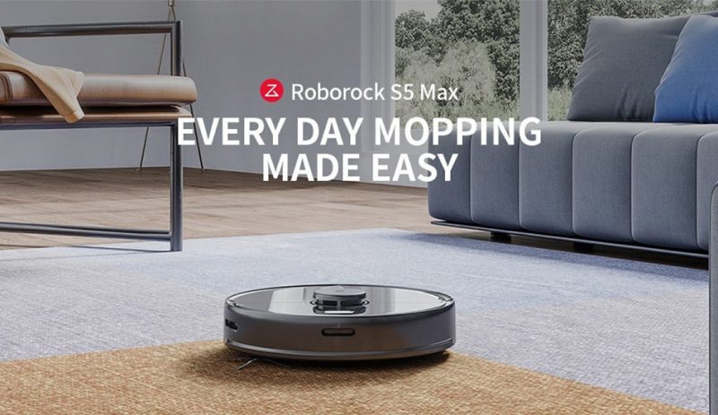 Robot hút bụi Xiaomi Roborock S5 Max Robot hút bụi Xiaomi Roborock S5 Max