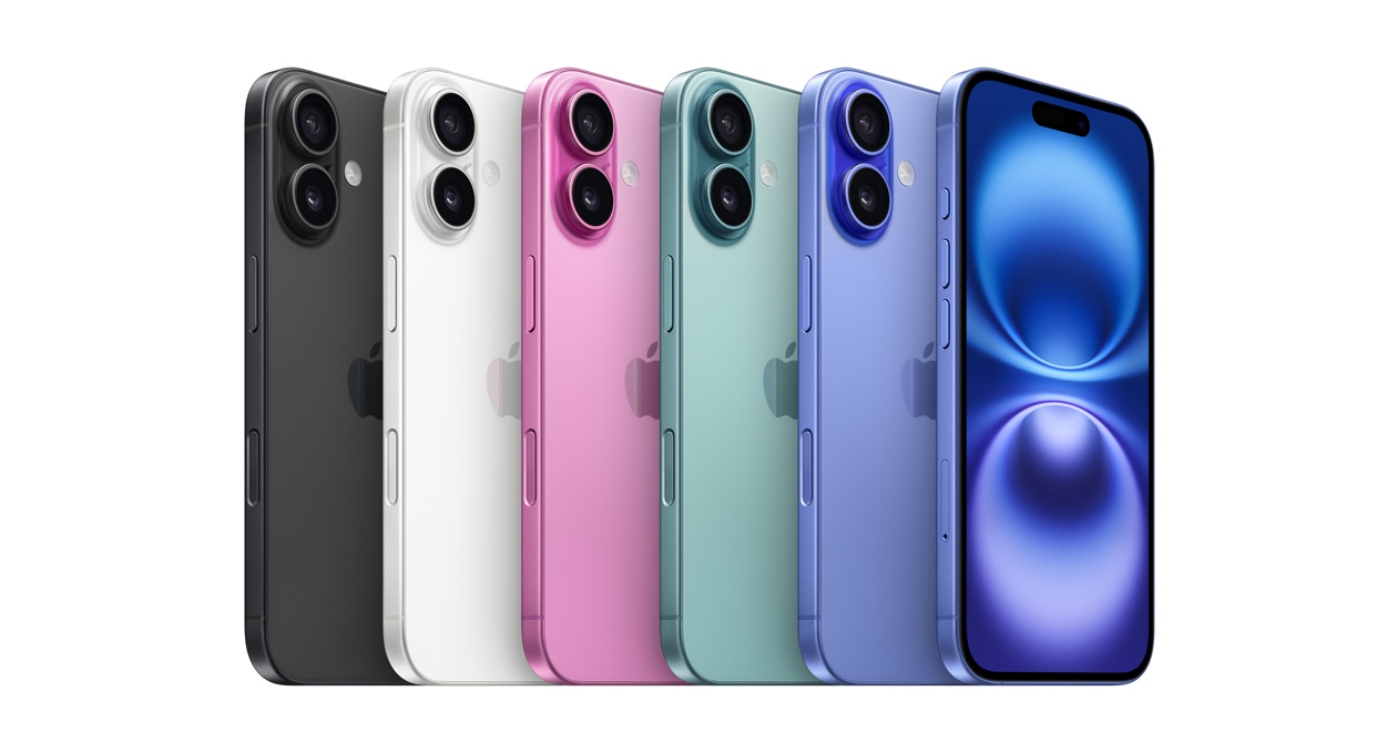5 lựa chọn màu sắc của iPhone 16 và iPhone 16 Plus