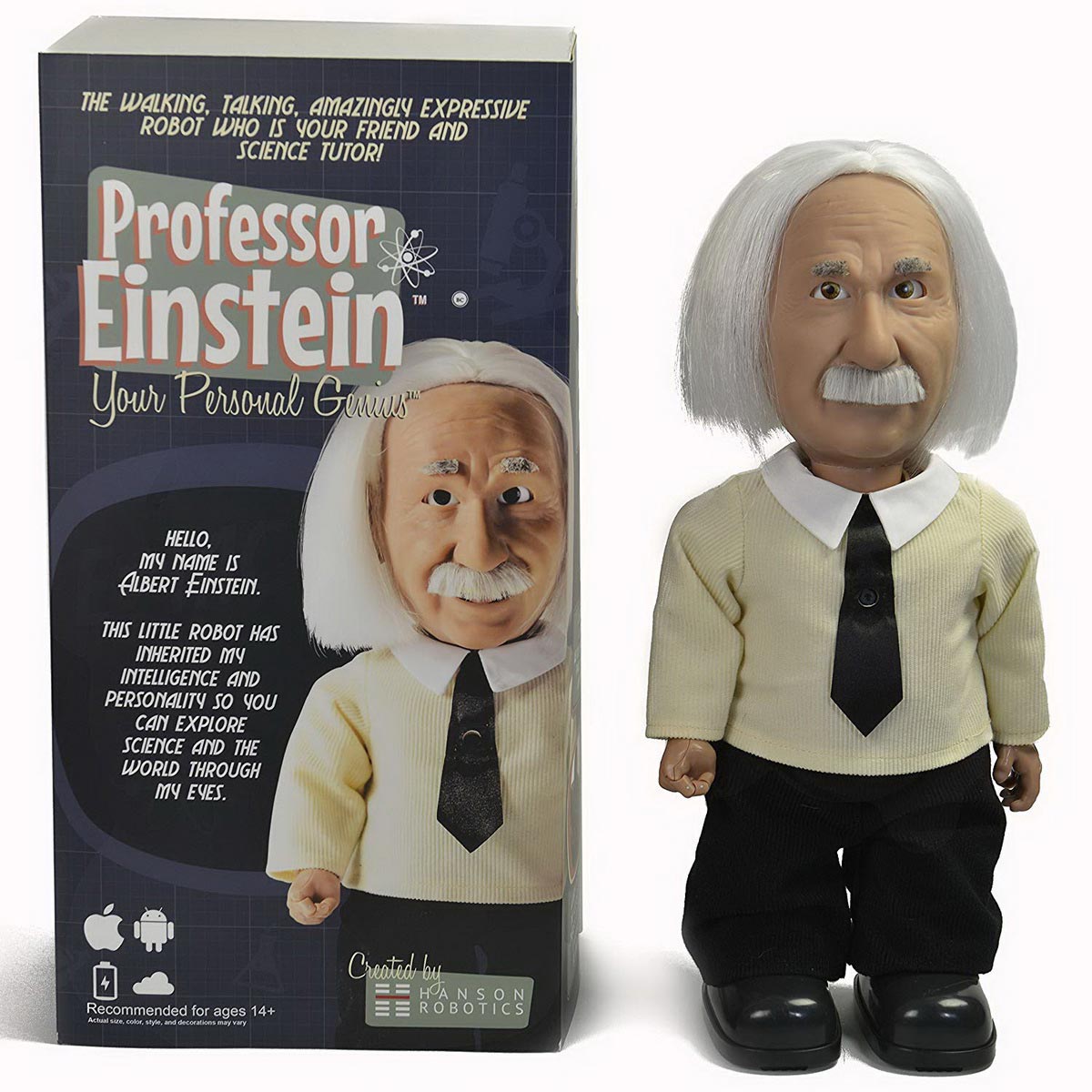 Robot giáo sư Einstein