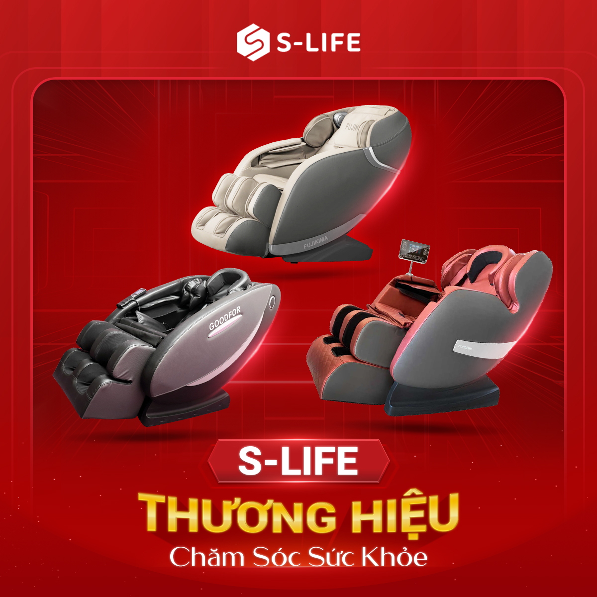 S-Life – Đơn vị phân phối ghế massage nổi tiếng S-Life – Đơn vị phân phối ghế massage nổi tiếng