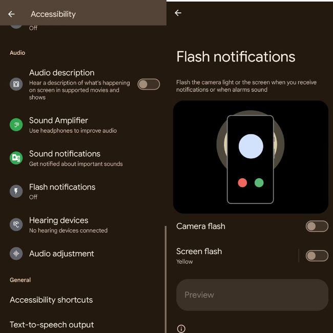 tinh-nang-flash Thông báo flash giúp hỗ trợ hình ảnh
