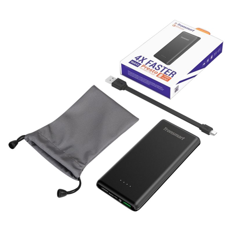 Pin sạc dự phòng Tronsmart Presto 10000mAh