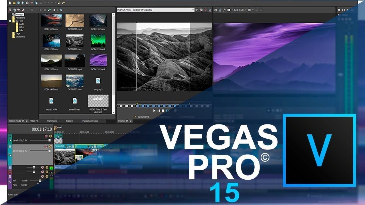 vegas-pro Sony Vegas - Phần mềm làm video nâng cao