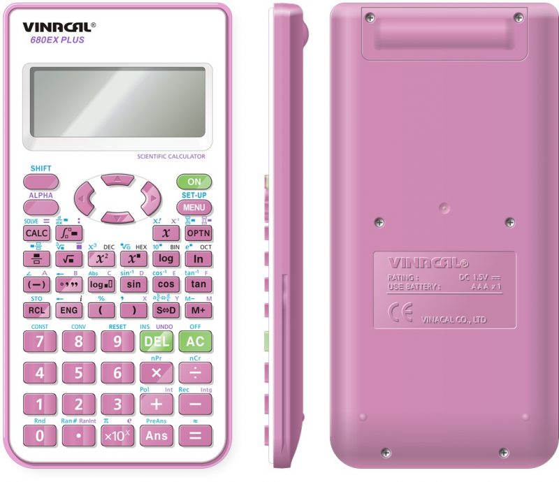 Vinacal 570EX Plus II - máy tính tính toán tiên tiến